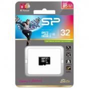 Карта памяти microSDHC 32Gb Class10 Silicon Power SP032GBSTHBU1V10 w/o adapter