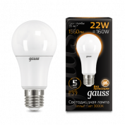 Лампа Gauss LED A70 22W E27 4100K 1/10/50