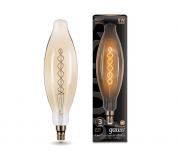 Лампа Gauss Led Vintage Filament Flexible BT120 8W E27 120*420mm Golden 620lm 2400K 1/10