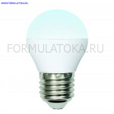 Лампа светодиодная LED-G45-6W/NW/E27/FR/MB PLM11WH «Шар», матов. Серия Multibright Белый св. 4000К
