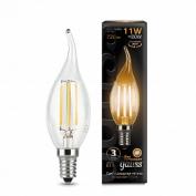 Лампа Gauss LED Filament Свеча на ветру E14 11W 2700K 1/10/50