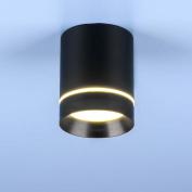 Св-к LED DLR021 9W 4200K черный матовый