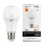 Лампа Gauss Elementary LED A60 12W E27 2700K 1/10/50