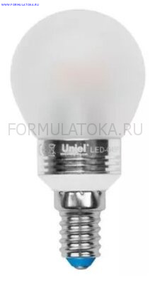 Лампа Uniel LED-G45P-5W/NW/E14/FR  ALC02SL 