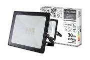 Прожектор СДО-04-030Н 30 Вт, 6500 К, IP65, черный, Народный 1/24