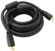 Шнур  HDMI - HDMI gold  3М с фильтрами