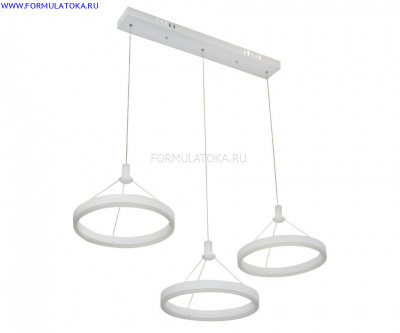 08205-3A,01(4000K) Подвесной светильник ТОР на планке белый w70*30 h120 Led 54W (4000K)