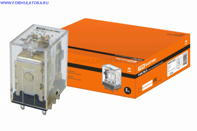 Реле промежуточное РЭК78/3 5А  12В AC TDM(20шт)