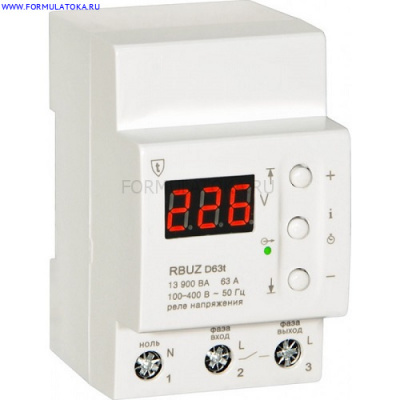 Реле напряжения RBUZ D63t