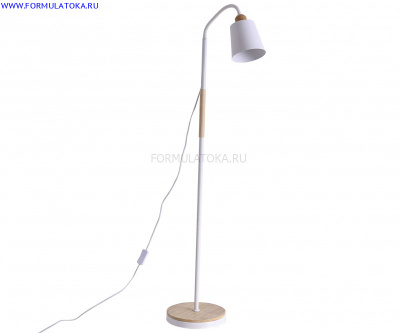Торшер ОФЕЛИЯ белый h165 w40*22  Е27 1*40W
