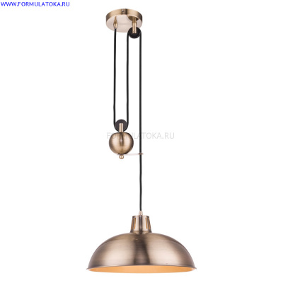 Люстра Escada 5066/1S Е27* 60вт античная бронза