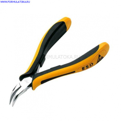 Плоскогубцы для электроники 120мм (двухкомпонент.антистатичес.ручки ESD)