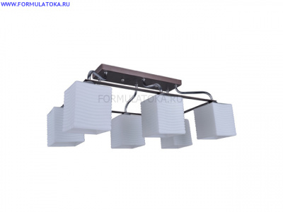 Люстра Escada 176/6PL Е27 60вт венге/хром