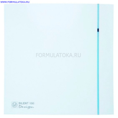 Вентилятор S&P накладной SILENT-100 CZ DESIGN-3C 8W IP45T(1/4)