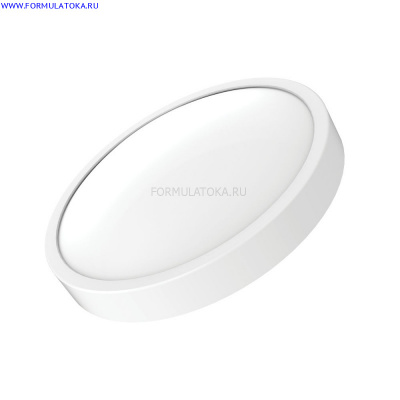 Свет-к Gauss LED 12W IP20 4100К круглый (белое кольцо) 1/5