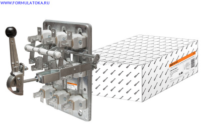 Рубильник РПС-2/1П У3 TDM (250А,  правый привод, без плавких вставок)