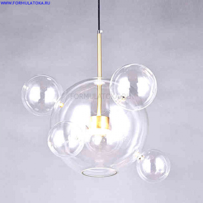 07545-6,21 Подвесной светильник ГАЛЛА прозрачный  h200 w 46*68 Led 10W 3000к