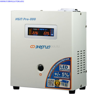 Устройство бесперебойного питания ИБП Pro-800 12V Энергия
